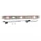 Truck-Lite Incandescent, Identification Bar, Rectangular, Red, 3 Lights, 6in. Centers, Silver, 12V, Kit 15741R3 - alternate 4